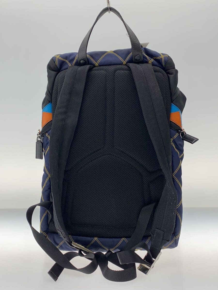PRADA backpack rucksack -- Black full pattern Used - image 3