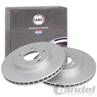 2X A.B.S. Bremsscheiben 282Mm Vorne Passend FüR Honda CR-V HR-V Integra Legend