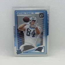 2025 Mitchell Evans Donruss Optic Rated Rookie #254 Panthers RC Mint