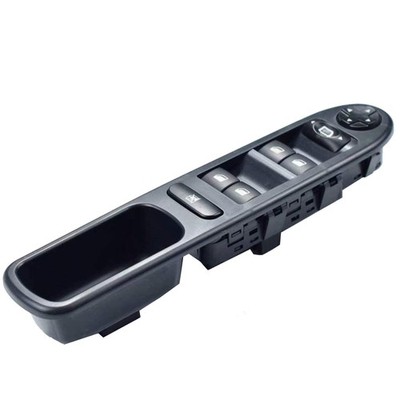 Interrupteur De Fenêtre Électrique 6 Broches Côté Passager Avant - Compatible Peugeot 207 2007-2015 - 6554QK 6554.QK