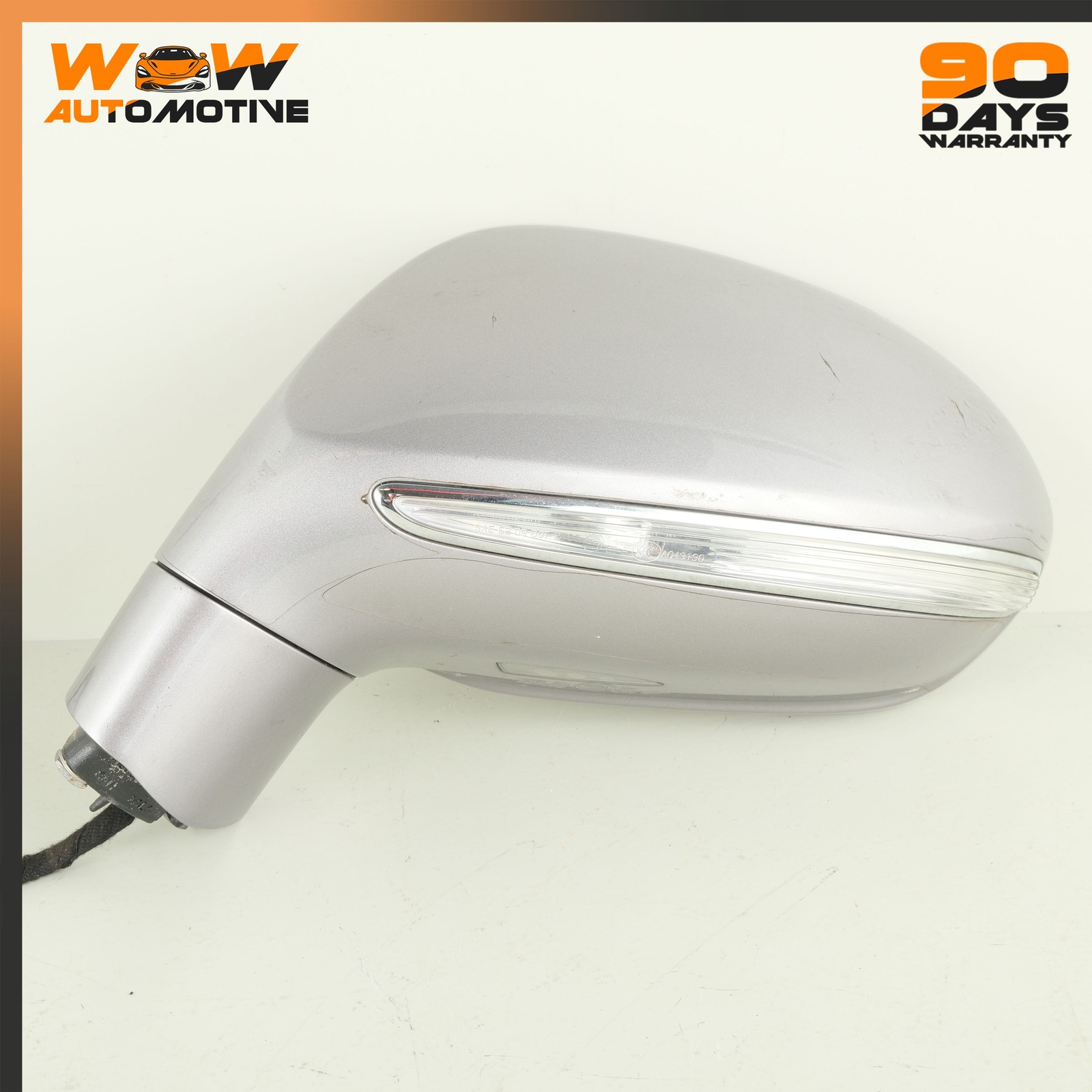 Bentley Continental GT 2007-2011 Rear Left Side mirror Silver P/N 3W1857409A
