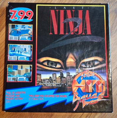 Last Ninja 2: Back With A Vengeance | The Hit Squad 1991 | Commodore Amiga | OVP