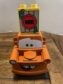 LEGO DUPLO 5828 Big Bentley Disney Pixar Cars 2 Set Lightning McQueen Mater Finn