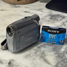 Canon ZR500 MiniDV Camcorder Tested Working Charger Sony Mini DV Tape