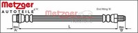 Metzger 4111165 Bremsschlauch Vorderachse Vorne FüR Renault