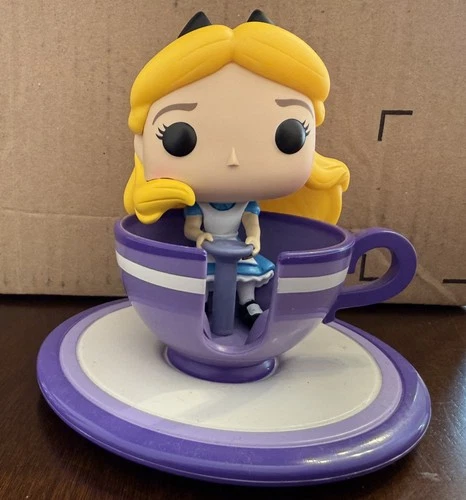 Funko Pop! Disney Rides Alice At The Mad Tea Party Tea Cup Disney Parks - Loose