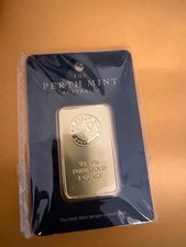 The Perth Mint 1 Ounce Gold Bar 99.99% Pure Gold Bullion Bar Sealed 2646.00 per troy oz
