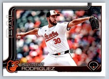 Grayson Rodriguez 2025 Topps Series 2 #505 Baltimore Orioles