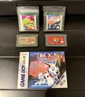 Game Boy Games / Game Boy Color And Advance UNTESTED LOT OF 4 Games Good Shape ✅