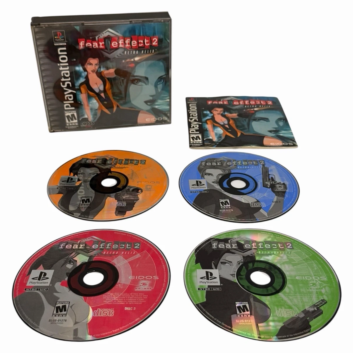 Jeu Vidéo Fear Effect 2 Sony Playstation PS1 PAL FR neuf sous blister