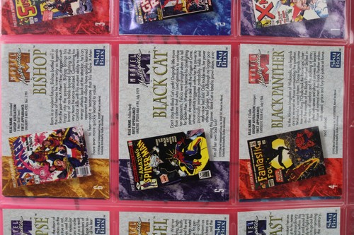 1992 Marvel Masterpiece Cards Full Base Set, 5 Prism, 1993 Full Set, 4 Spectra - Picture 6 of 19