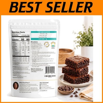 Indulgent Sugar-Free Brownies | Keto & Diabetic Friendly