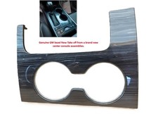 2016-2020 Chevy Impala Shifter Cup Holder Trim Bezel Bowen Wire 23212366 Oem 2016-2020 Chevy Impala Shifter Cup Holder Trim Bezel Bowen Wire 23212366 Oem