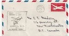 USA,  letter with  special Helicopter Flight  1947