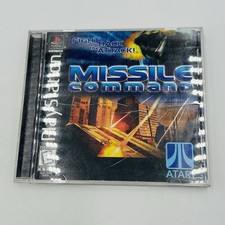 Missile Command (Sony PlayStation 1, PS1, 1999) Manual Included
