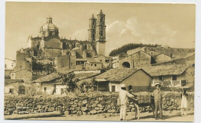 Taxco Guerrero Mexiko Vintage Echt Foto Postkarte S7