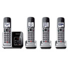Panasonic 4 Handset Answering System with Smart Call Blocker & Talking Caller Id