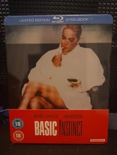 Basic Instinct Blu-Ray Steelbook Michael Douglas Sharon Stone George Dzundza