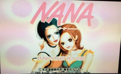 Sony Playstation 2 PS2 Konami NANA 2005 Japan Import Jp