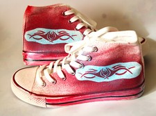 Airbrush Tribal Sneaker  Chucks Sportschuhe Turnschuhe Schuhe Gr.  42