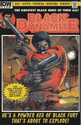 SCHWARZ DYNAMITE #2 (IDW) - Rückseite