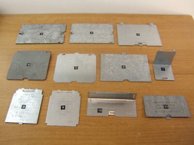 CHOOSE Recessed Can Light Cover Plate Metal Side Box Junction Recess Part Wire