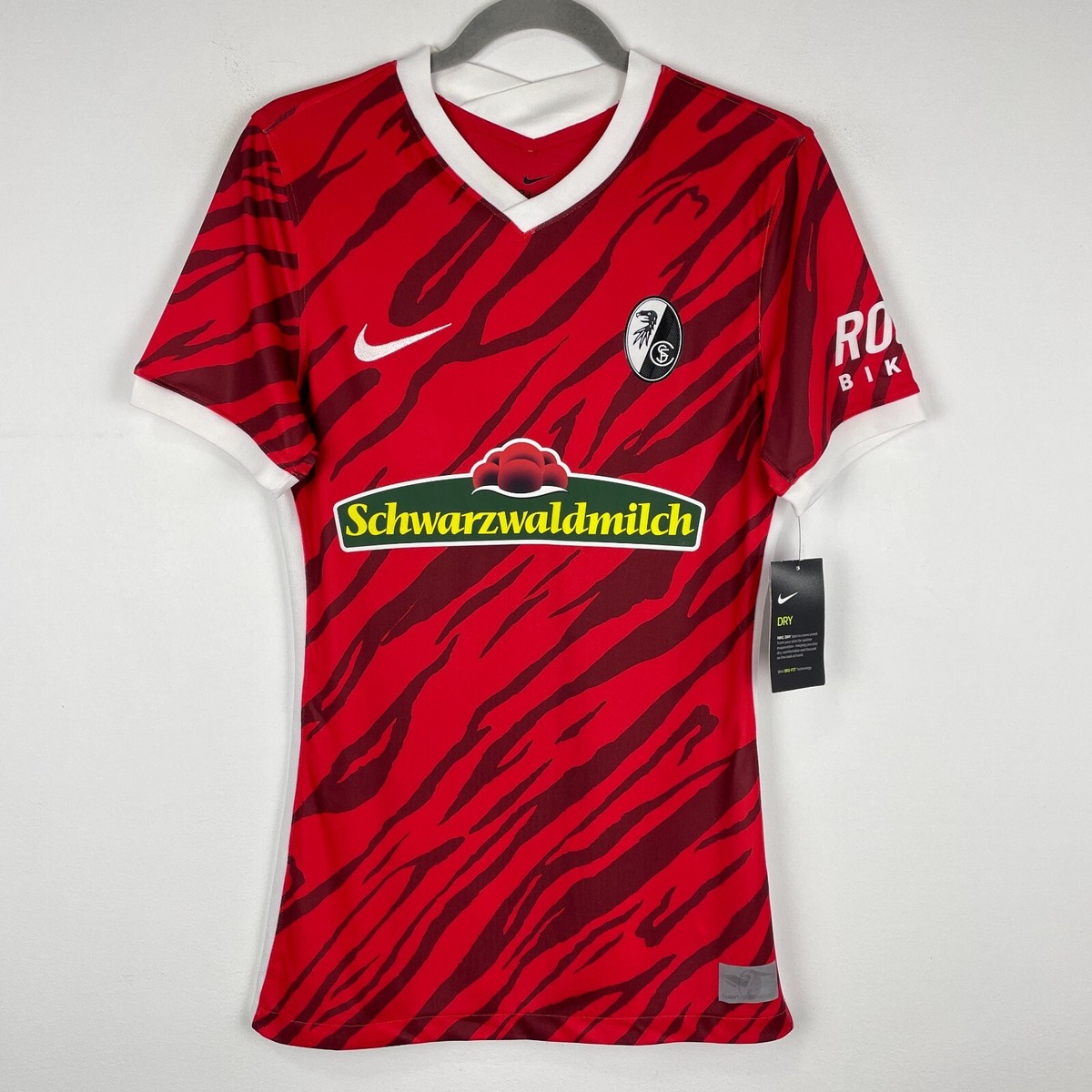SC Freiburg 2021/2022 Nike Home Football Shirt Soccer Jersey Men's