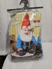 Incharacter Lil Garden Gnome Halloween Costume Baby Boy Size 12/18 Months