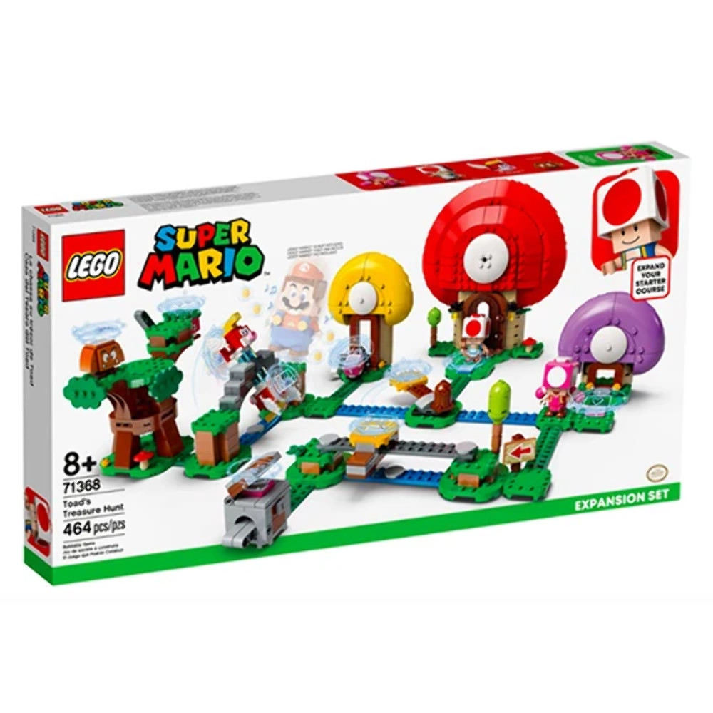 Offerta LEGO Super Mario 71368 La Caccia al Tesoro di Toad - Ultimi Pezzi