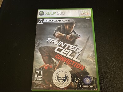Tom Clancy's Splinter Cell: Conviction Xbox 360 Complete Tested And Working