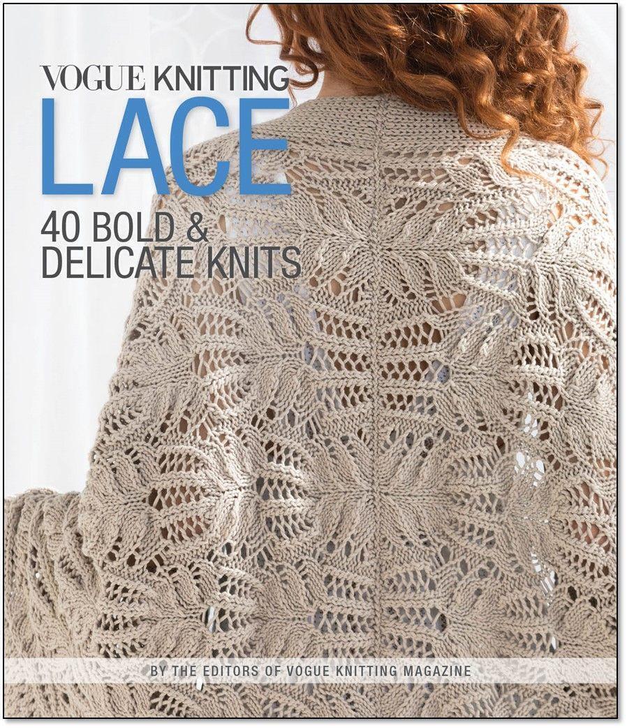 Thumbnail - Vogue(r) Knitting Lace | 40 Bold & Delicate Knits | Vogue Knitting