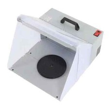 Airbrush Spray Booth Kit Portable Spray Booth Extractor Filter with LED Light