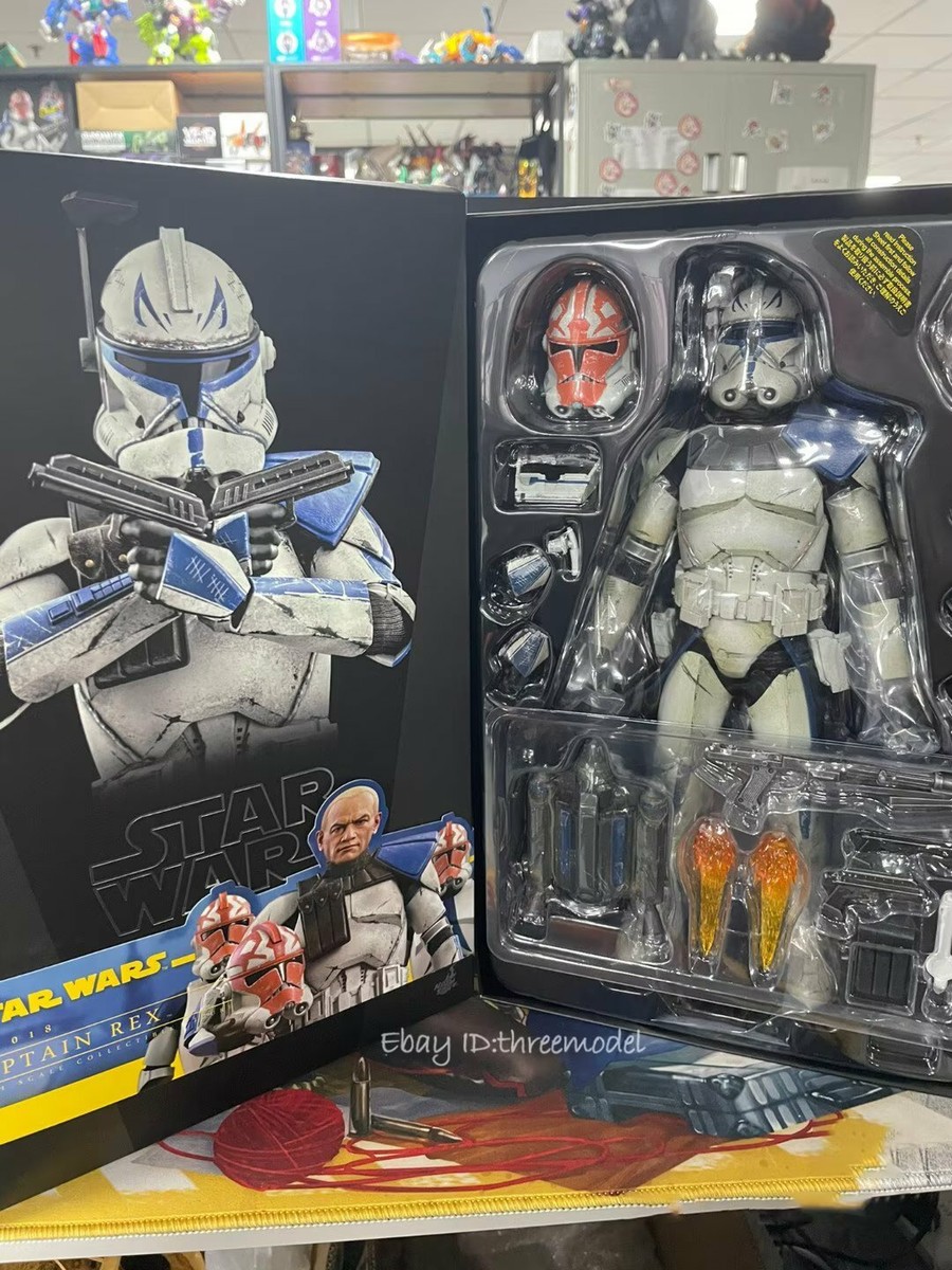 Hot Toys HT 1/6Scale TMS018 Star Wars Captain Rex Action Figure In