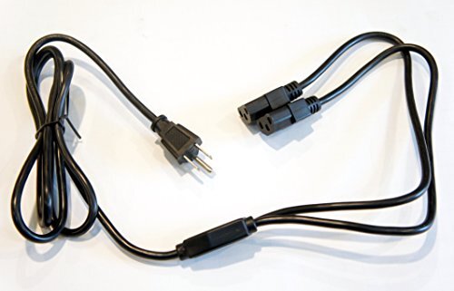 Power Cable for Dual Monitor Setup 2 X 