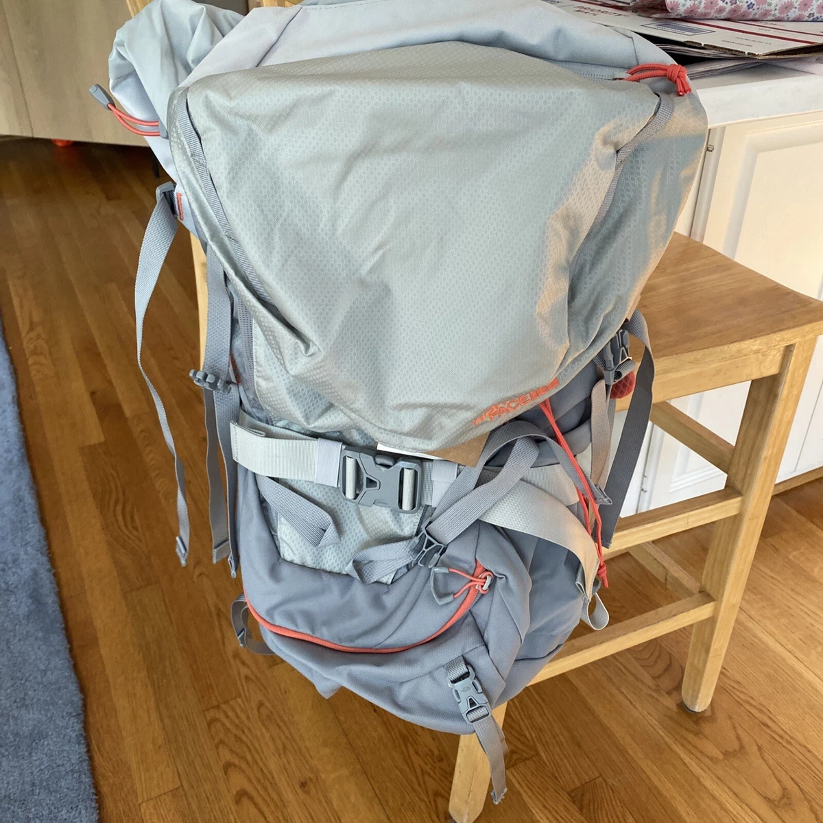 The North Face Terra 55 Backpack Brand New High Rise Gray/Mid Grey $169