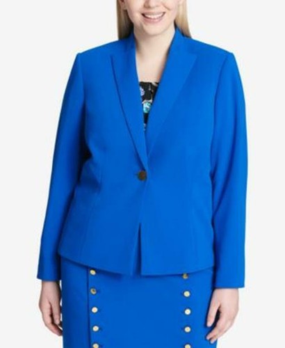 4 Sleeve Single Button Blazer Jacket 
