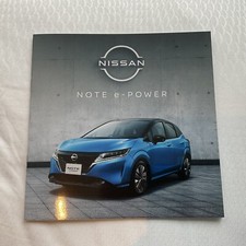 2022 NISSAN NOTE E-POWER ELECTRIC SINGAPORE BROCHURE RARE