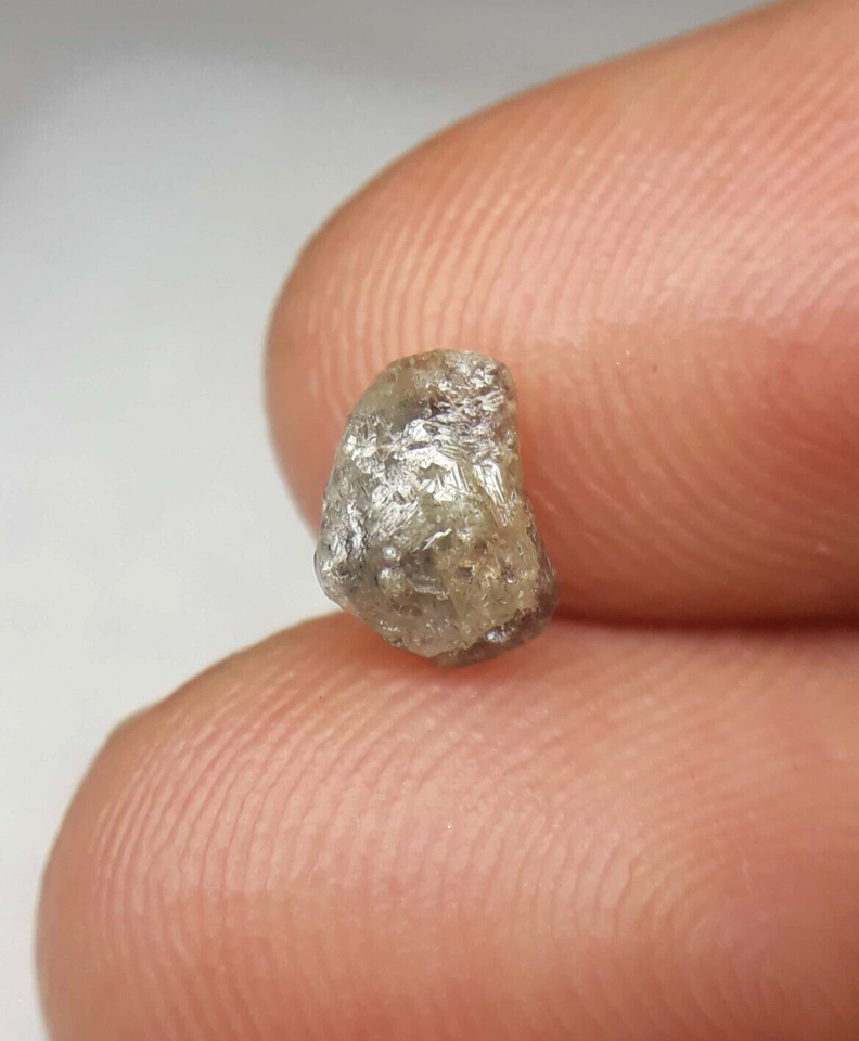 Natural Rough Diamond 0.86 Ct Uncut Diamond Fancy Raw Diamond Grey ...