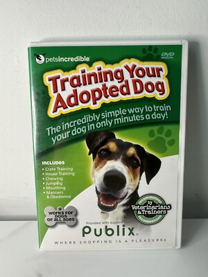 Training Your Adopted Dog - DVD - VERY GOOD