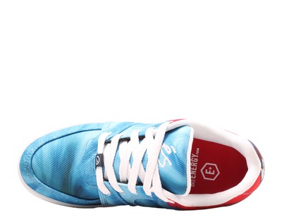 Size 5.5 - eS Footwear Accel Slim Tie Dye Blue Men\'s Skateboard Sneakers (7W) Size 5.5 - eS Footwear Accel Slim Tie Dye Blue Men main image 4