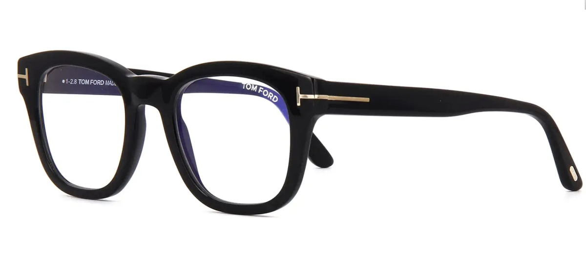 New Tom Ford Reading Glasses TF 5542-B 001 50-22 145 Large Black