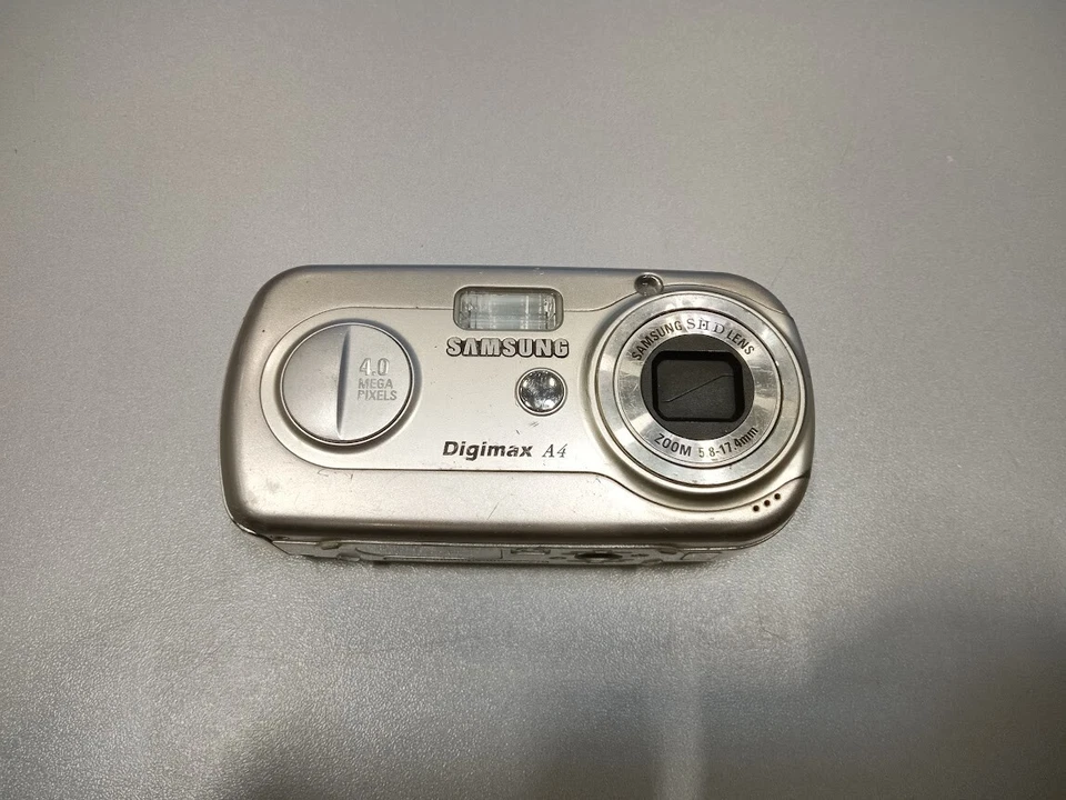 Samsung Digimax A4 Kamera 4 Mp Film Clip Voice Aufnahme Nicht Aktiv Broken - Bild 2 von 4