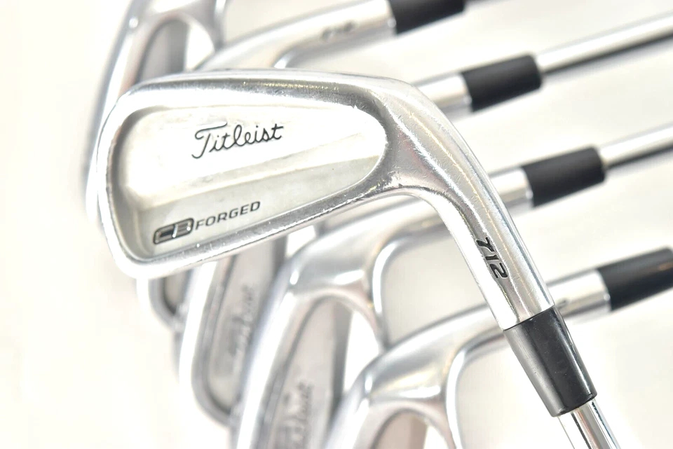 Titlelist 712 CB FORGED 5-6-7-8-9-P RH Irons 6Pcs DG X100 Exrta Stiff Iron Set - Image 3 of 4