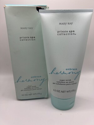 Mary Kay Private Spa Collection Embrace Harmony Sugar Scrub 6.2oz NIB 