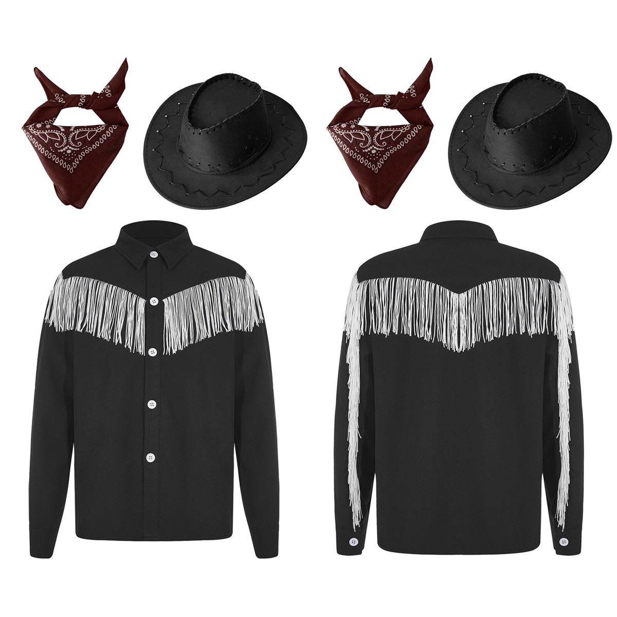 Morph Costume Cowboy Bambino - Vestito Carnevale Per Bambini - Foto 12