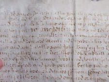 1717 Antique Manuscript, Sealed in Wax