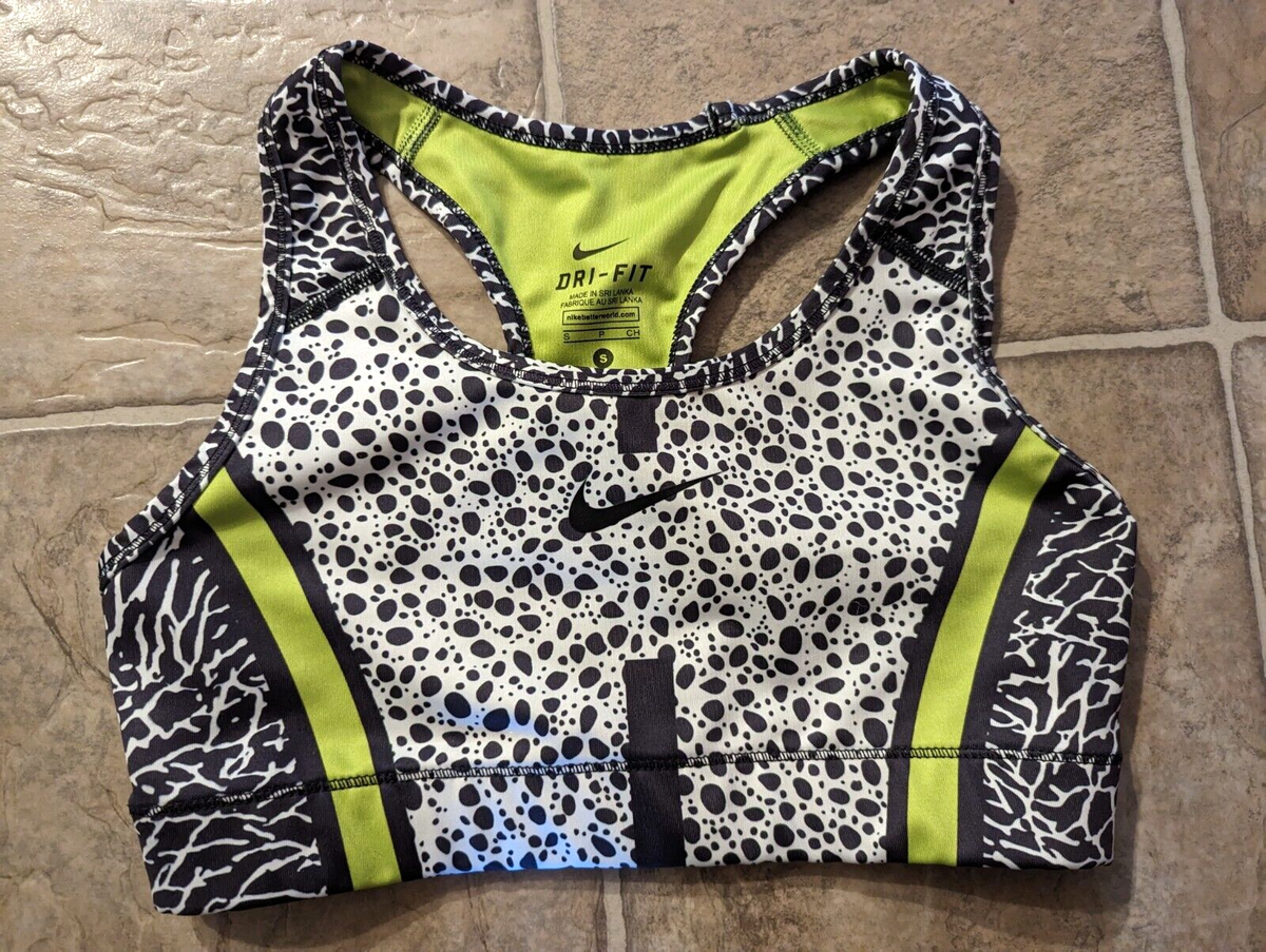 cheetah print sports bra nike