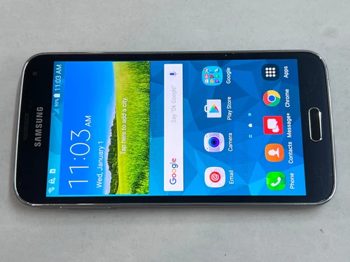 UNLOCKED Samsung Galaxy S5 G900 16GB 4G AT&T T-MOBILE Smart Phone Black Good B+ - Zdjęcie 6 z 11