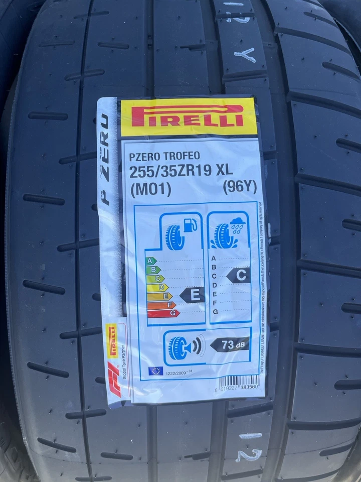 255/35 ZR19 (96Y) XL MO1 Pirelli P Zero Trofeo R Sommerreifen NEU DOT21 AMG - Bild 2 von 4
