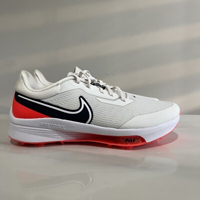 Nike Air Zoom Infinity Tour Golf Shoes White Crimson New DC5221